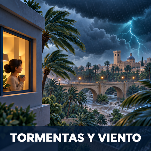 Tormentas y viento